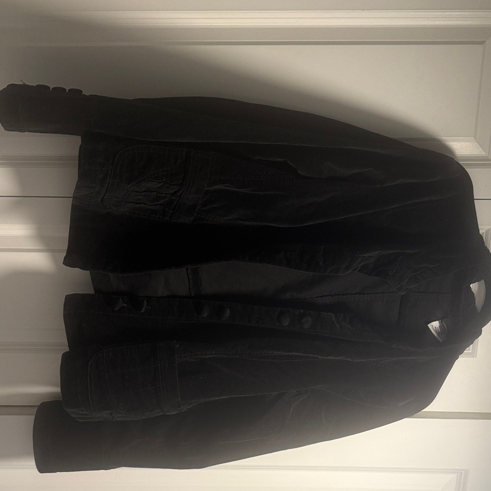 Torrid Black Velvet Jacket Size 22/24